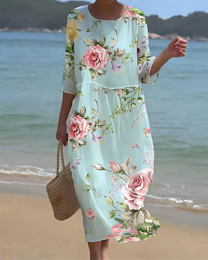 Elaine | Stylish Elegant Floral Dress