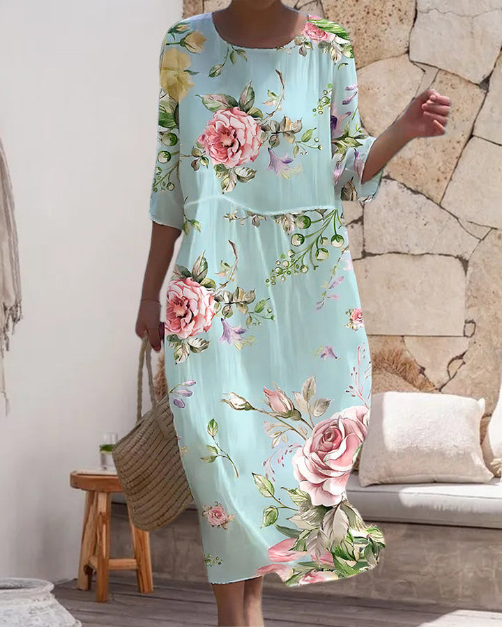 Elaine | Stylish Elegant Floral Dress