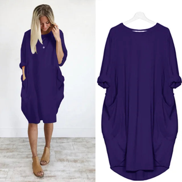 Siobhán - Elegant tummy covering dress