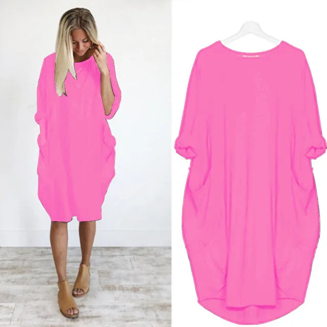 Siobhán - Elegant tummy covering dress