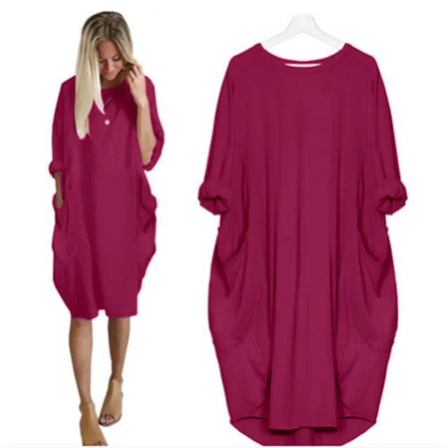 Siobhán - Elegant tummy covering dress