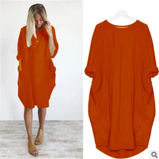 Siobhán - Elegant tummy covering dress