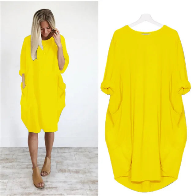 Siobhán - Elegant tummy covering dress