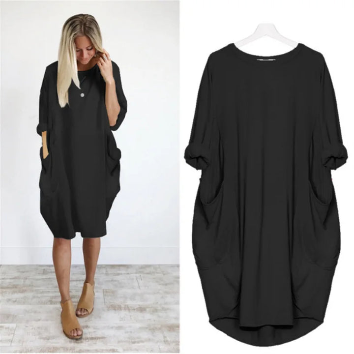 Siobhán - Elegant tummy covering dress