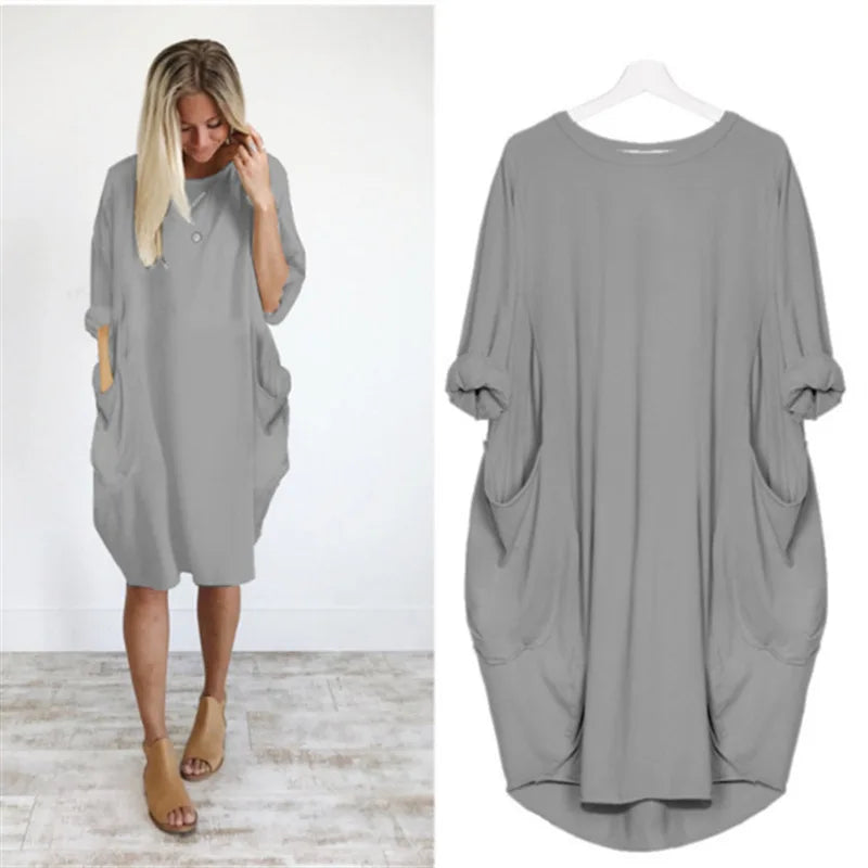 Siobhán - Elegant tummy covering dress