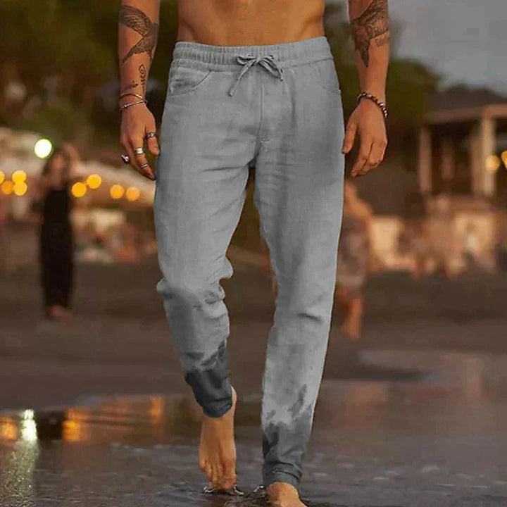 Gabriel | Linen Trousers For Men