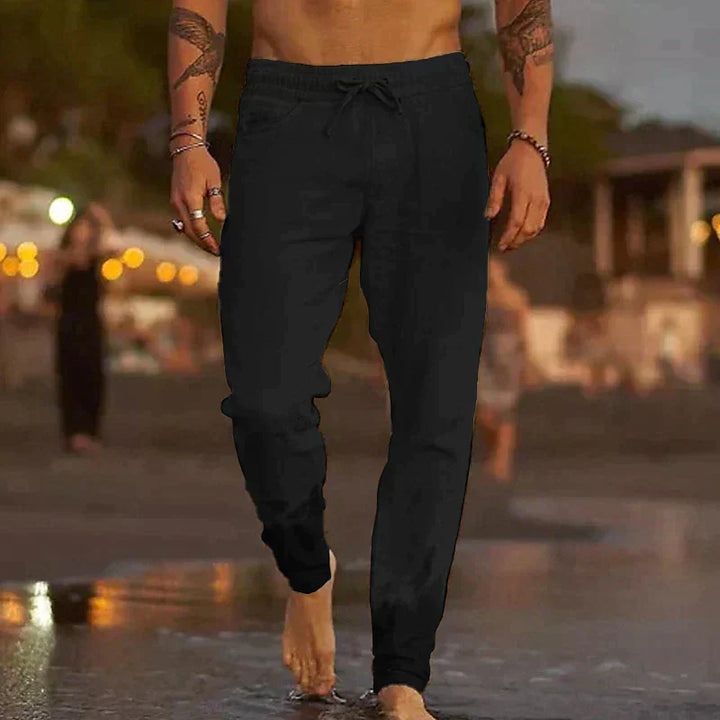 Gabriel | Linen Trousers For Men