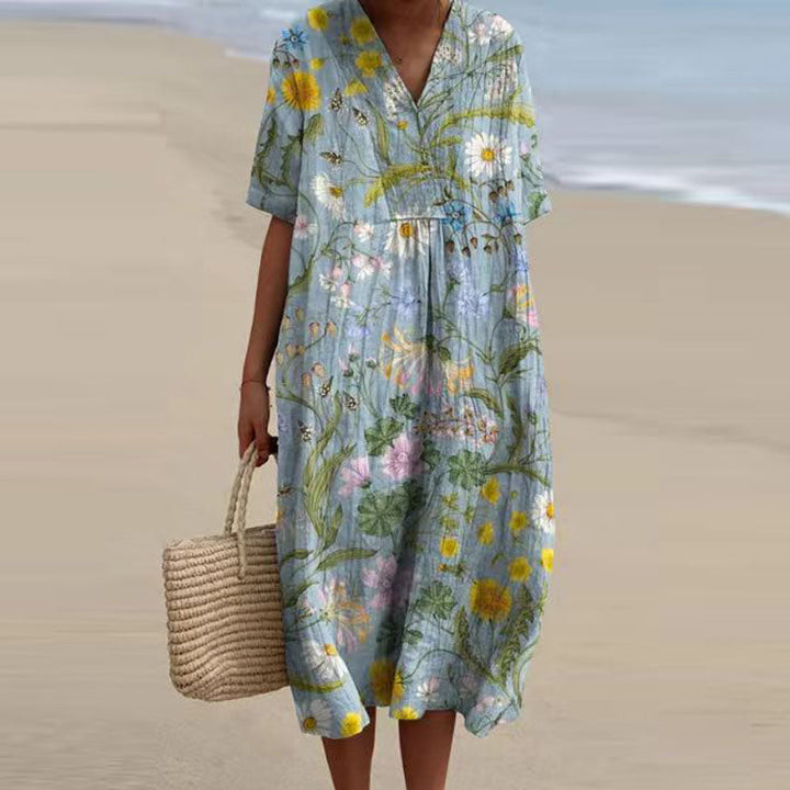 Valerie | Colorful Floral Dress