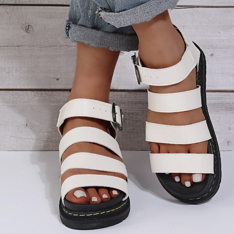 Mila | Leather Comfort Sandals