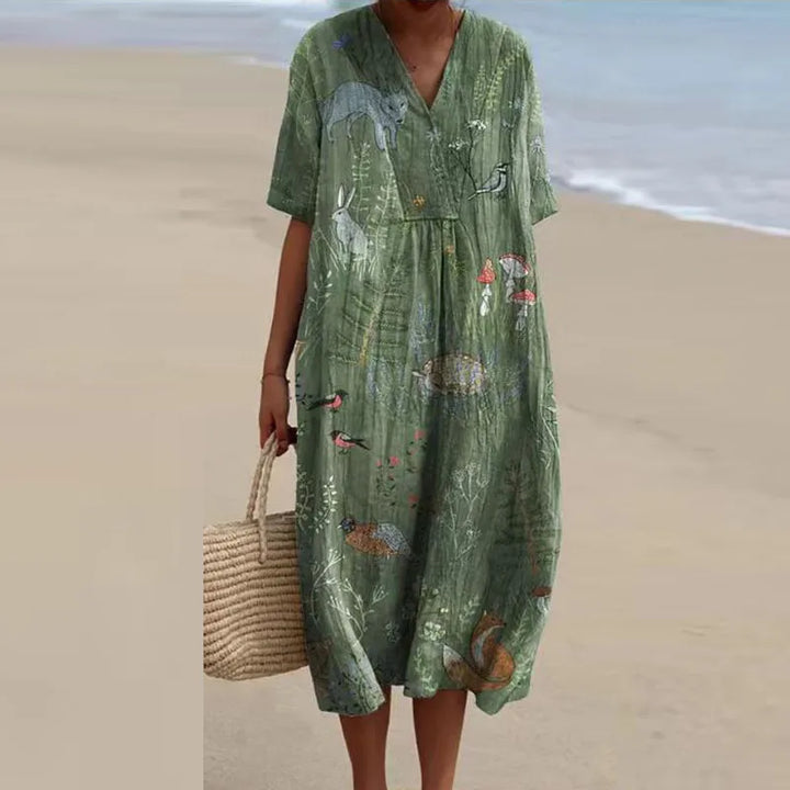 Valerie | Colorful Floral Dress