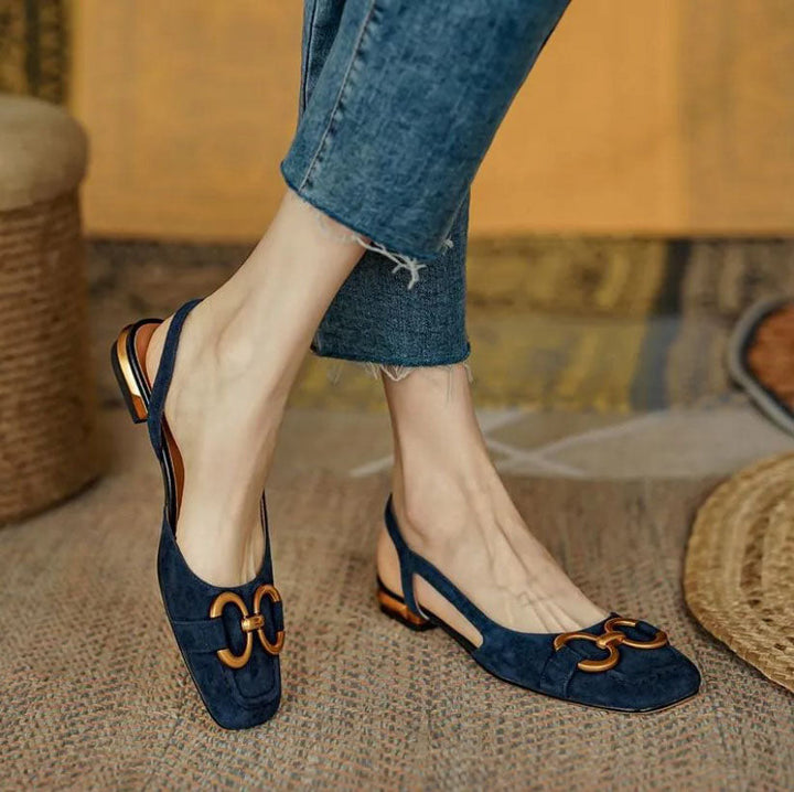 Marbella™ | Orthopedic Leather Buckle Sandals