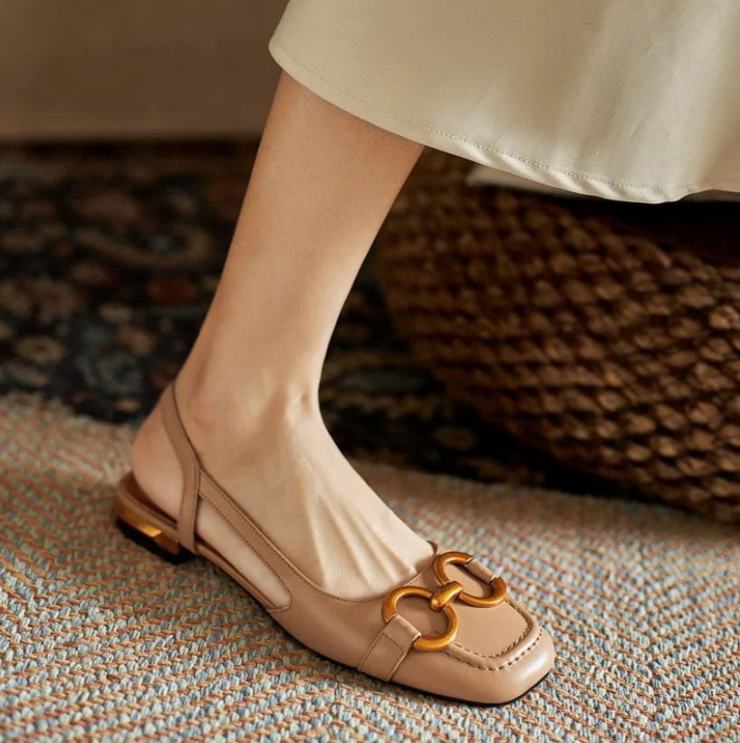 Marbella™ | Orthopedic Leather Buckle Sandals