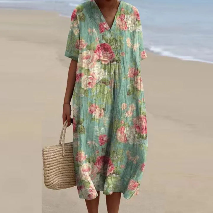 Valerie | Colorful Floral Dress