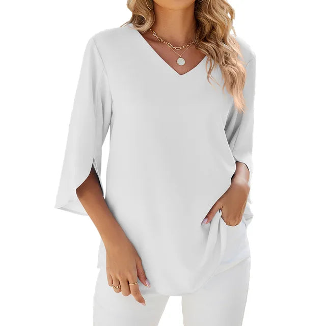 Jessica | V-Neck Blouse
