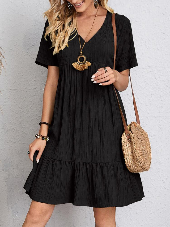 Tracy - Elegant Dress with Tummy Coverage
