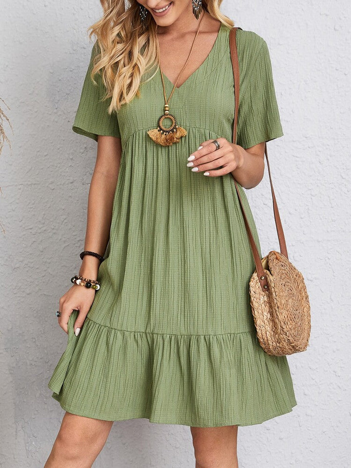 Tracy - Elegant Dress with Tummy Coverage