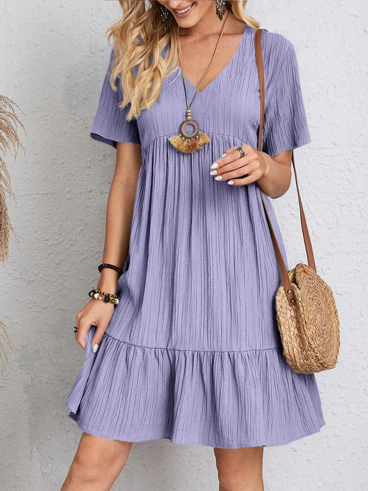 Tracy - Elegant Dress with Tummy Coverage